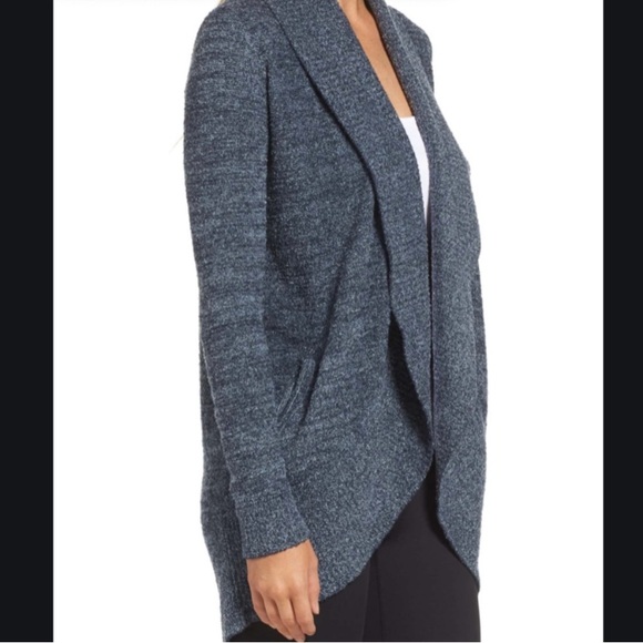 Barefoot Dreams Sweaters - Barefoot Dreams Cozychic Lite Cardigan Dark Grey